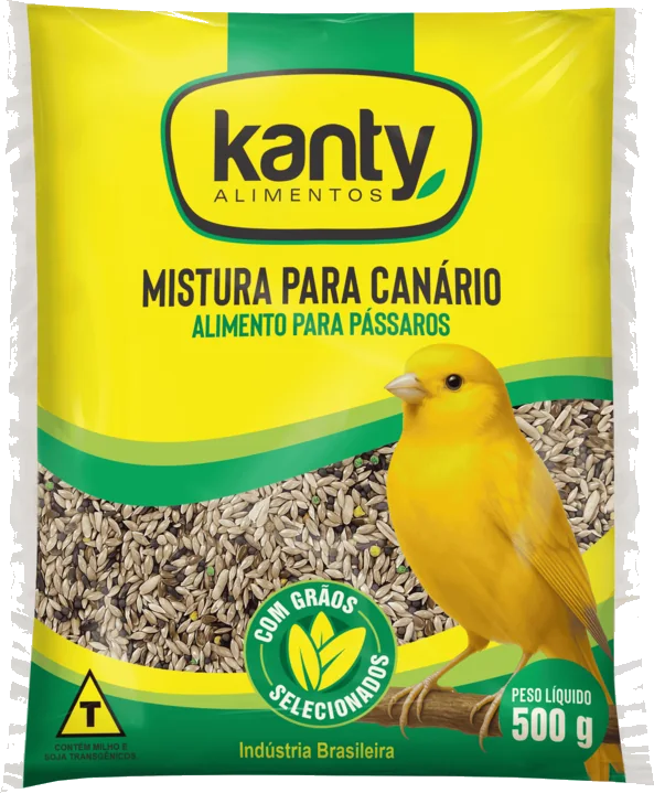 Embalagem Mistura para Canário 500g Kanty