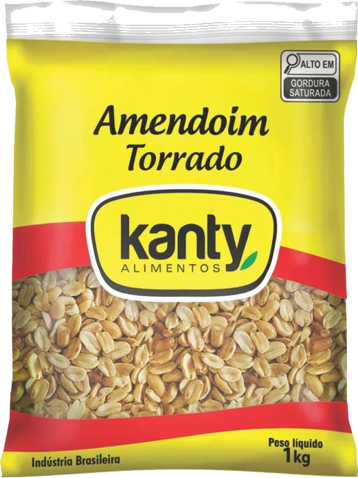 Embalagem Amendoim Torrado 1kg Kanty